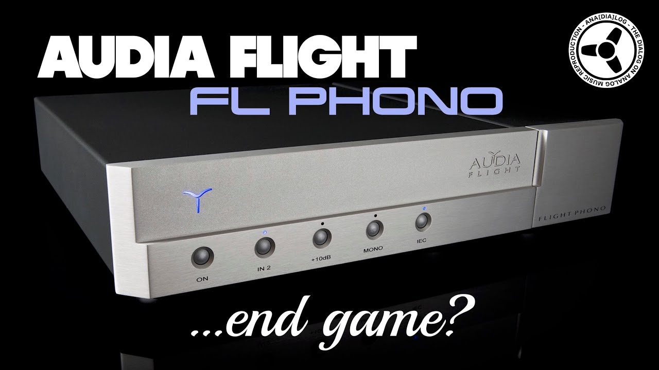 Audia Flight FL Phono preampend game? - YouTube