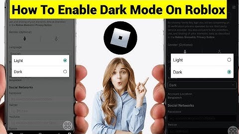 How to enable dark mode in roblox mobile (2025) | how to turn on dark mode in roblox