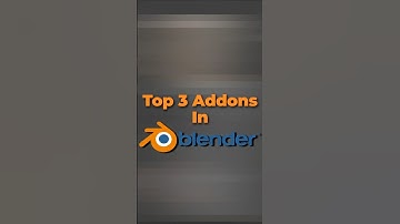 Must-Have Free Addons for Blender Users!