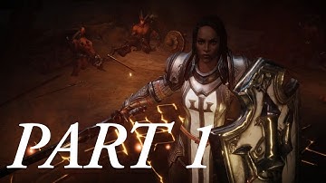 Diablo Immortal No Commentary Walkthrough Part 1 - Crusader