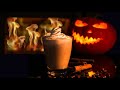 Cozy Halloween Ambience With Music - fireplace, children outside, magical music