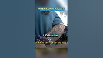Smoke Shop Theft Escalates Into High-Speed Chase | #Shorts