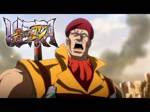 Ultra Street Fighter IV - Rolento Prologue & Ending TRUE-HD QUALITY