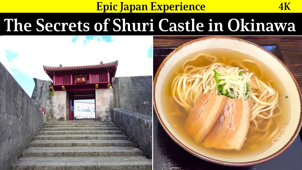 4K Japan Okinawa pref: Exploring Shuri castle and the castle town