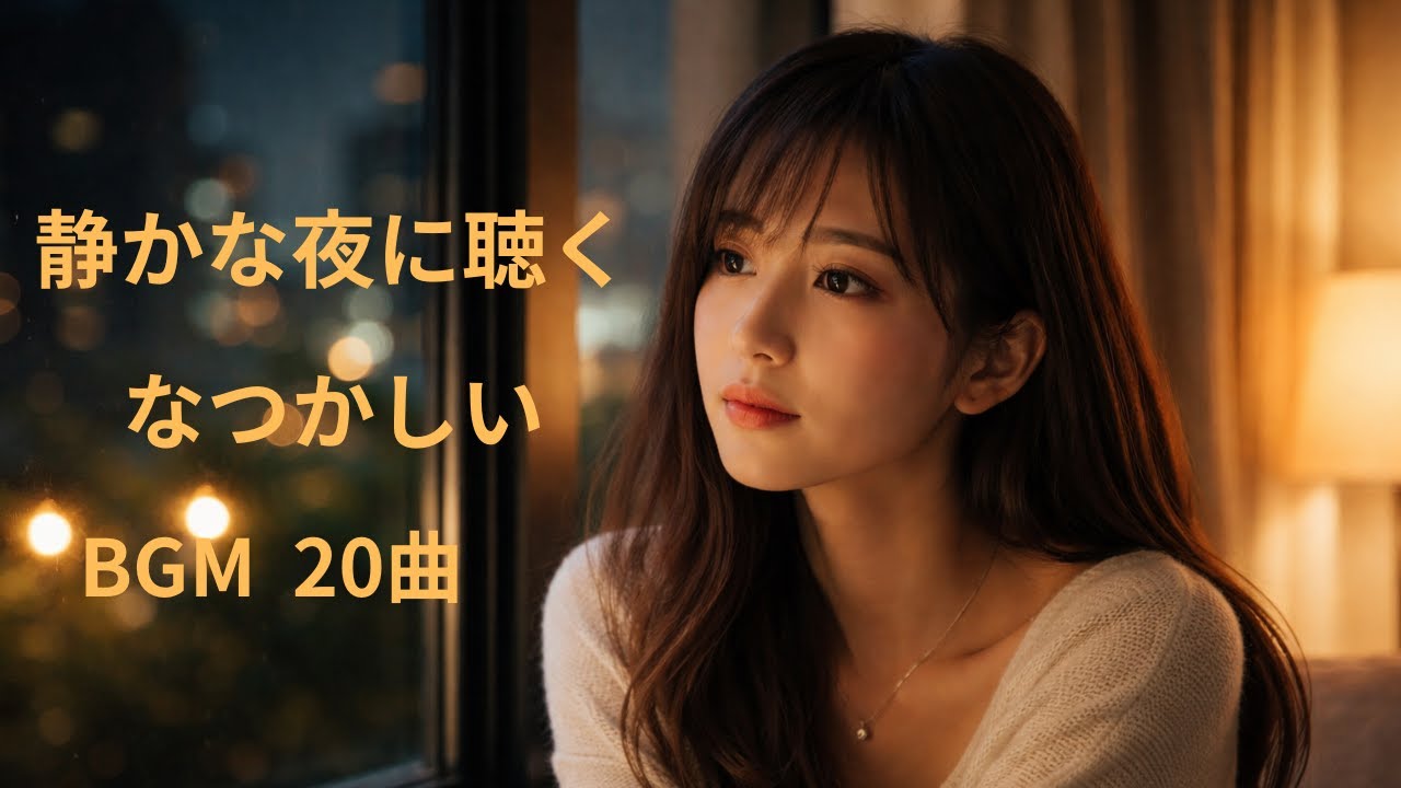 ☕ Vol.068｜懐かしさが静かな夜に、そっと寄り添う音楽。｜#chill #ballad #music #newmusic