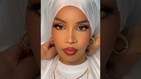 Hijab Tutorial with Earrings #Shorts