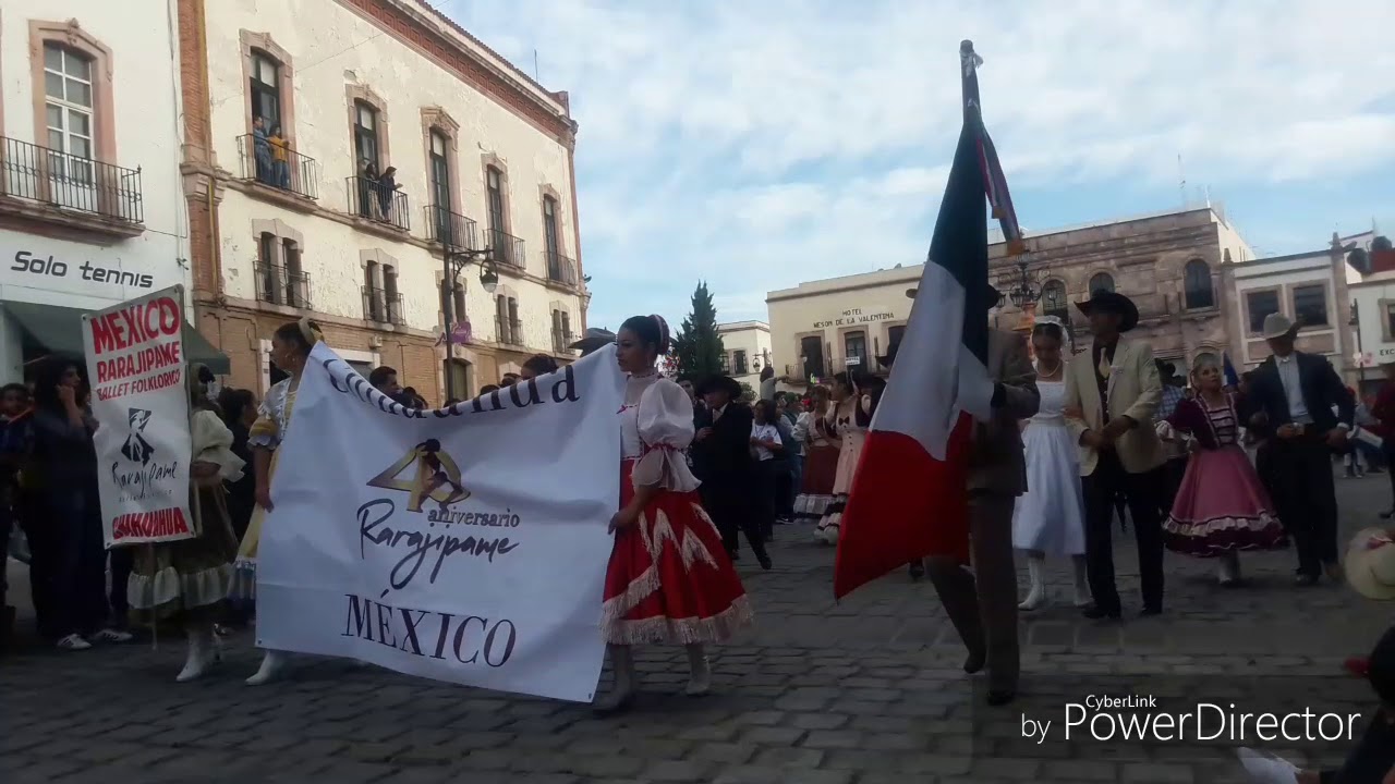 (Desfile clausura)Festival zacatecas del folclor internacional 2018 (3 parte)(scarlet zacatecas)
