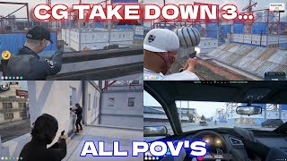 CG and Lang's Crew FIRST Shootout At Cypress Before Cops Come...(ALL POVs)| NoPixel 4.0