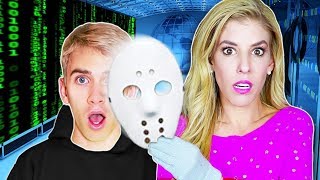 REBECCA ZAMOLO interviews GAME MASTER Spy ! (Hidden Clues in Escape Room Toy House)