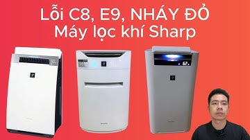 Lỗi C8 máy lọc khí Sharp