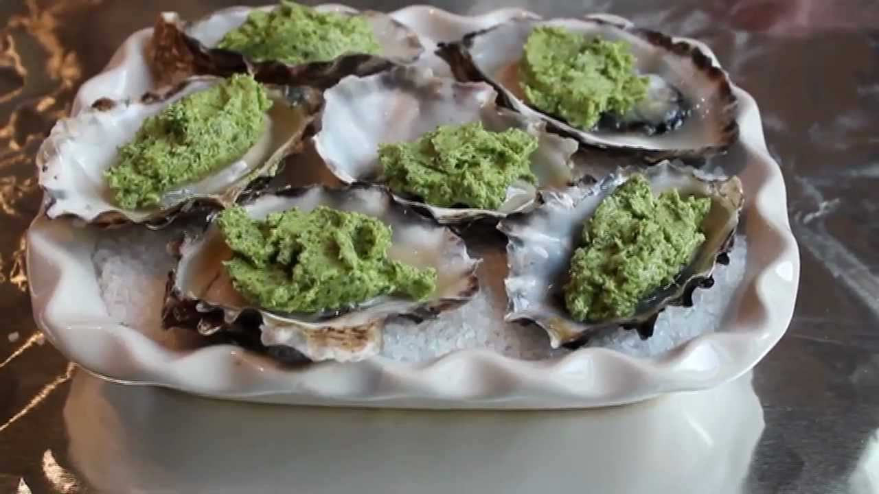 Oyster Rockefeller - Oysters Baked with Herb Butter - Special Holiday Appetizer | Food Wishes