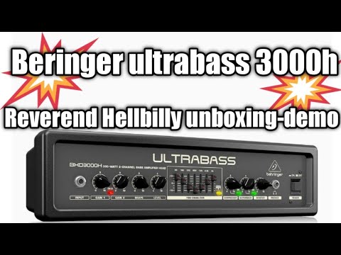D268 BEHRINGER ULTRABASSアンプ BXL3000 音出OK D268 BEHRINGER ULTRABASSアンプ BXL3000 音出OK