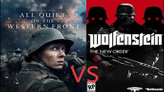 All quiet on the western front VS Wolfenstein II The New Colossus SS march