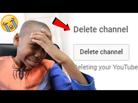 I deleted my little brothers channel..**PRANK!** (Diss Track)