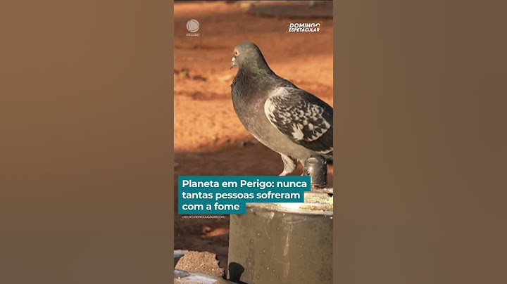 Planeta em Perigo: nunca tantas pessoas sofreram com a fome | #DomingoEspetacular #shorts