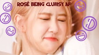 Rosé being clumsy af...