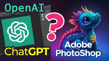 ChatGPT OpenAI logo create in Adobe Photoshop | Artificial Intelligence