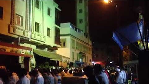 تراويح رمضان بتمارة المغربية للقارئ مروان بن محمد عبادي الحسني -سنة 2014م