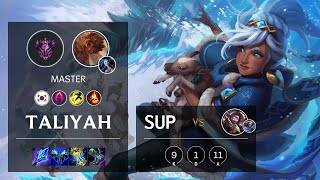 Taliyah Support vs Blitzcrank - KR Master Patch 11.23