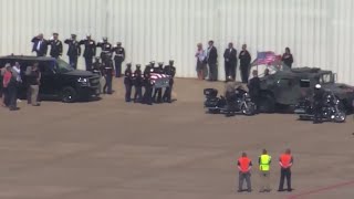 Massive procession on I-70 for a fallen Marine