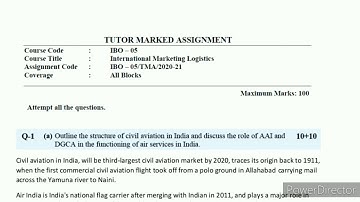 IBO 05 IGNOU SOLVED ASSIGNMENT 2020-2021| IBO 05 SOLVED ASSIGNMENT IN ENGLISH | IGNOU | 2020-2021