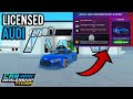 Audi Licensed In Car Dealership Tycoon!! (Part Hunt)