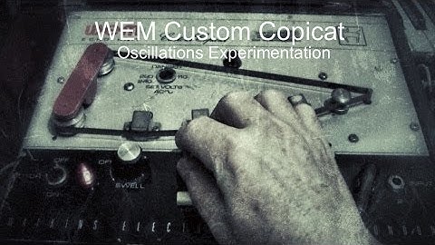 WEM Custom Copicat Oscillations Experimentation