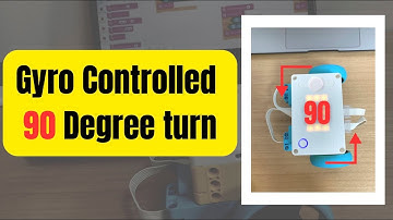 Gyro 90 degree turn (Spike Prime)