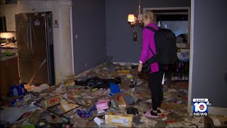 Celebrity Social media influencer who cleans messy homes for millions of followers visiting South Florida Net Worth