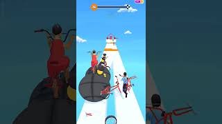 Couple Big Bike Run Level-76 #ytshorts #games #viral screenshot 3