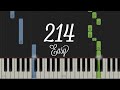 214 - JM De Guzman (from Alone/Together OST)/ Rivermaya | Easy Piano Tutorial