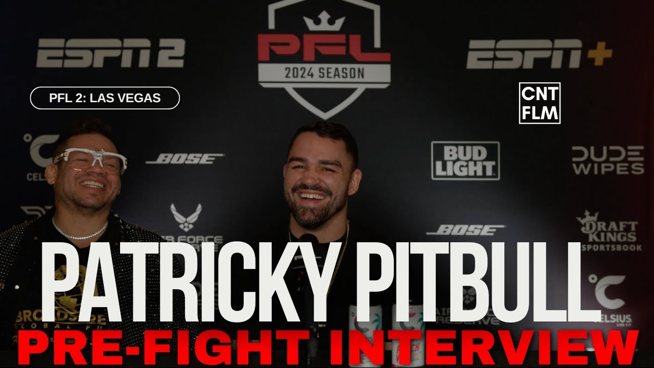 Patricky Pitbull Freire Pre-Fight Interview | PFL 2: 2024 Regular Season Las Vegas 