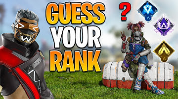 Can a 150,000 KILL Apex Predator GUESS YOUR RANK by 1v1