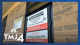 First Safe Haven Baby Box in Kenosha County installed at Trevor fire station