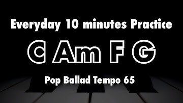 The Essential 10-Min C Am F G Jazz Backing Track for Solo Practice (From Viral Short)