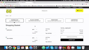 #25 Setup Shopping cart | Add to Cart | E=Commerce website in Laravel 5.5 and Ajax