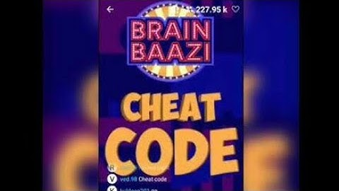 BRAIN BAAZI CHEAT CODE FOR 25TH APRIL AT 9:00 PM | CHEAT CODE | WIN 1 LAKH 💰 | #Brainbaazi