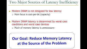 Computer Architecture - Lecture 10b: Memory Latency (ETH Zürich, Fall 2018)