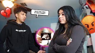 Getting MAD That My EX Got ANOTHER GIRL PREGNANT!! **prank on boyfriend**