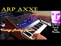 Arp axxe vintage analog power classic keyboard synthesizer rik marston