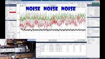 Looking at battery charger  noise with a LISN Line Impedance Stabilization Network