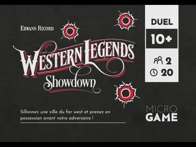 Micro Game - Western Legends Showdown - Jeux, Rêves & Jouets THONON