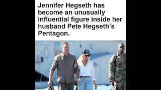 Jennifer Hegseth has become an unusually influential figure inside her husband Pete Hegseth’s