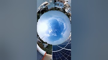 insta360 X3 Timelaps #360 #tinyplanet  #timelapse
