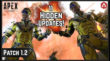 11 SECRET Patch 1.2 Updates In Apex Legends! Season 2 Leaks, Buffs, Nerfs & Hitbox Fix!