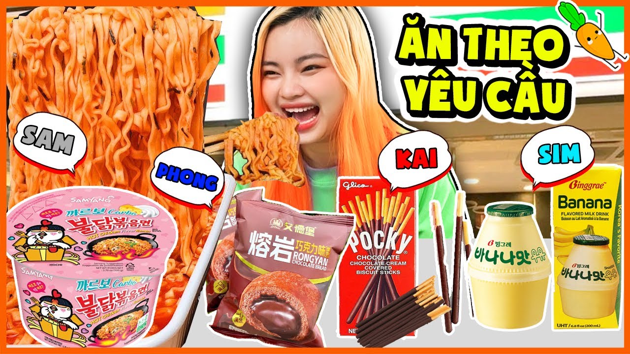 Kamui ĂN THEO YÊU CẦU Của Simmy X Sammy X Phong Cận X Kairon Ở Cửa Hàng Tiện Lợi