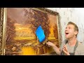 Customizing Giant THRIFT SHOP Paintings!