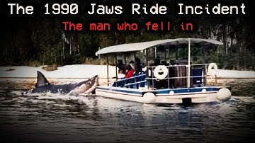 The TERRIFYING 1990 Jaws Ride Incident - SUBMECHANOPHOBIA