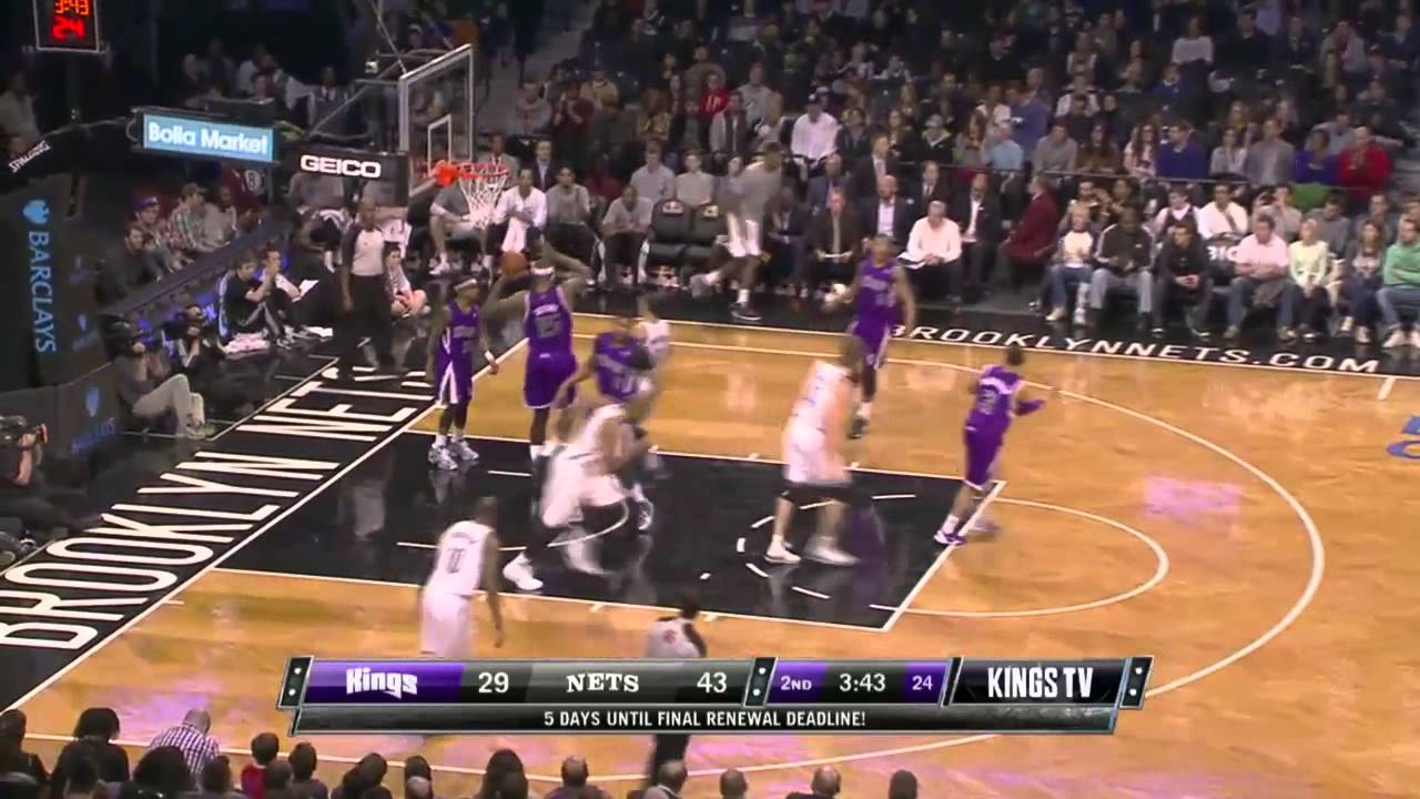 Sacramento Kings vs Brooklyn Nets March 9, 2014 NBA 201314 Season