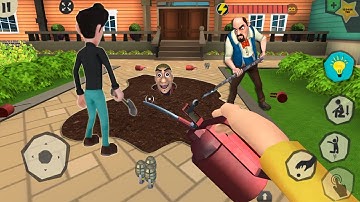 Scary Robber Home Clash Update Special Levels Control Brian Troll Felix & Lester part 895